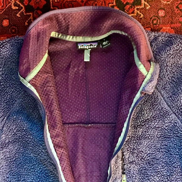 Very Vintage Retro X Patagonia Fleece Jacket Blue - Picture 9 of 16